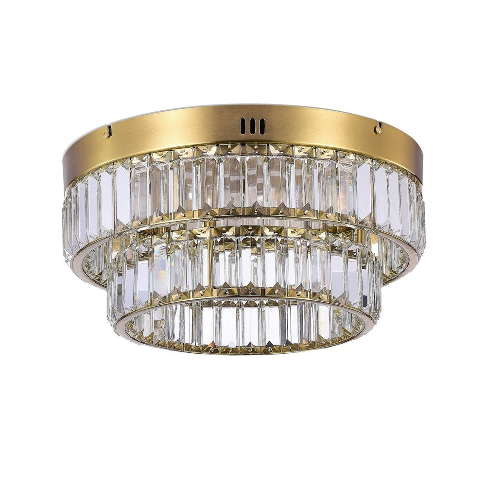 Artcraft Canada - AC6725BB - LED Flush Mount - Stella - Brushed Brass