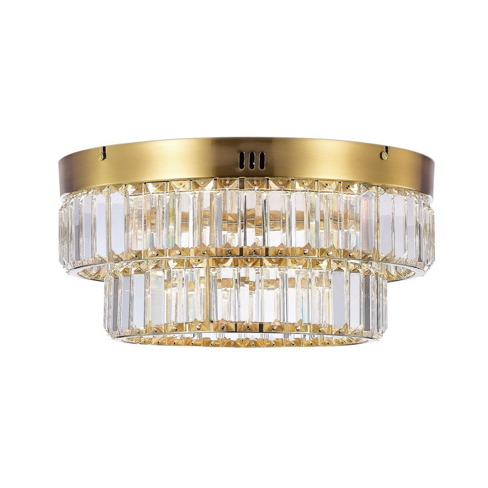 Artcraft Canada - AC6725BB - LED Flush Mount - Stella - Brushed Brass