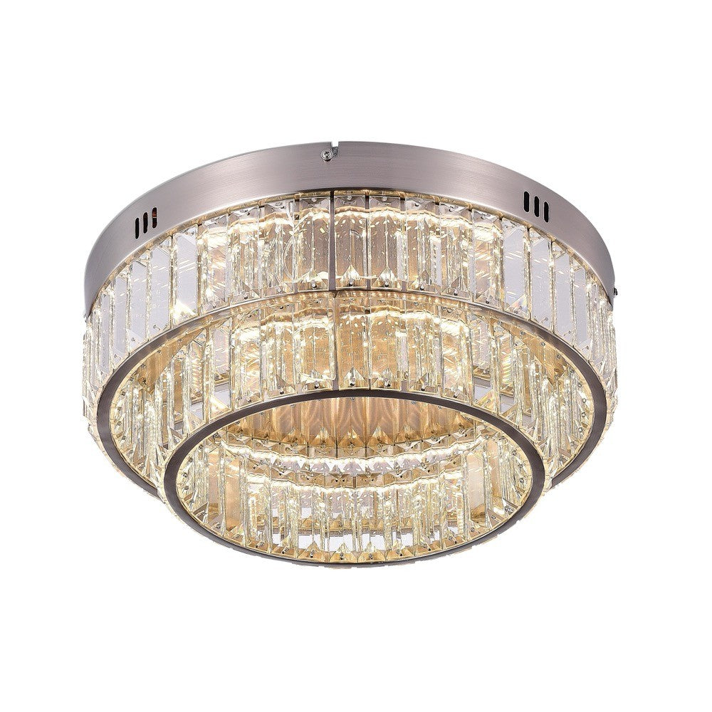 Artcraft Canada - AC6725SN - LED Flush Mount - Stella - Satin Nickel