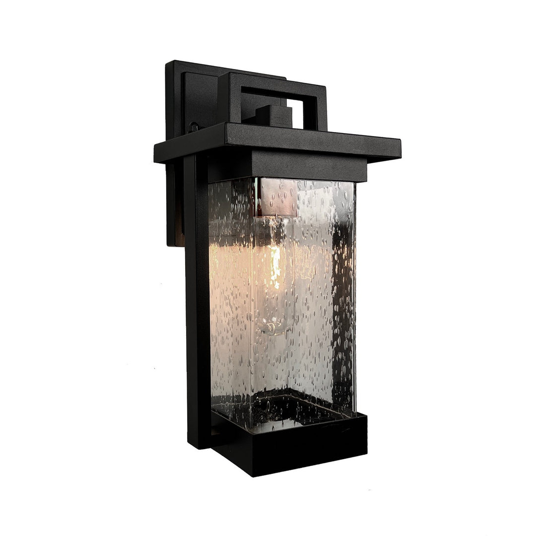 Artcraft Canada - AC8021BK - One Light Outdoor Wall Sconce - Port Charlotte Collection - Matte Black