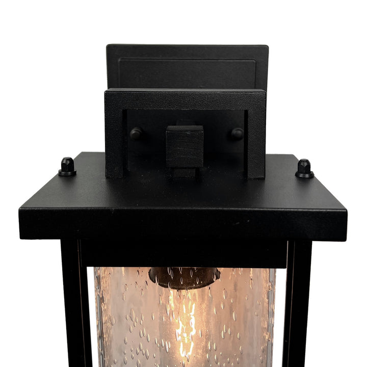 Artcraft Canada - AC8021BK - One Light Outdoor Wall Sconce - Port Charlotte Collection - Matte Black