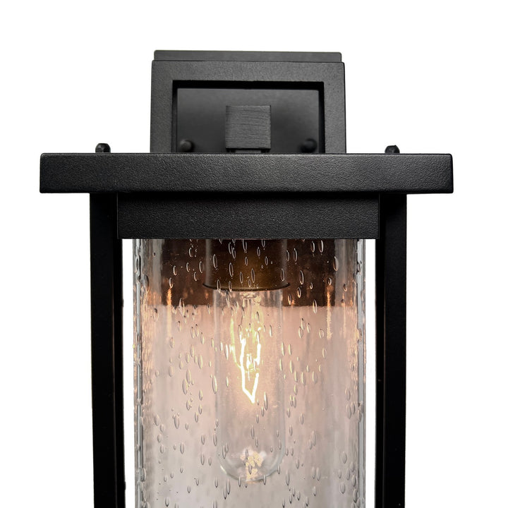 Artcraft Canada - AC8021BK - One Light Outdoor Wall Sconce - Port Charlotte Collection - Matte Black