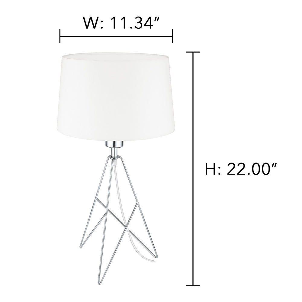 Eglo Canada - 39181A - LED Table Lamp - Camporale - Chrome