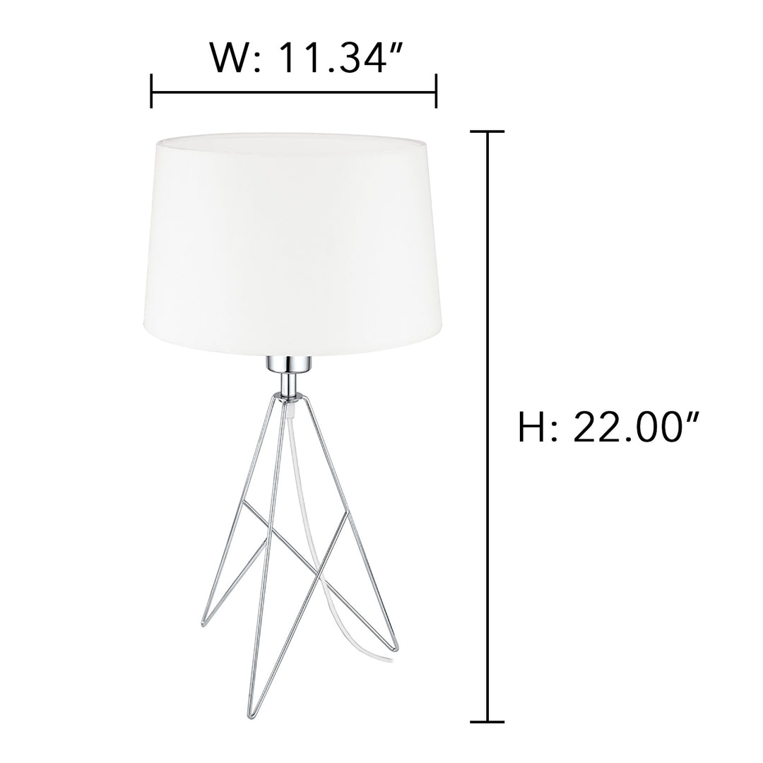 Eglo Canada - 39181A - LED Table Lamp - Camporale - Chrome