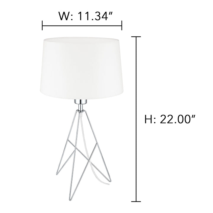 Eglo Canada - 39181A - LED Table Lamp - Camporale - Chrome