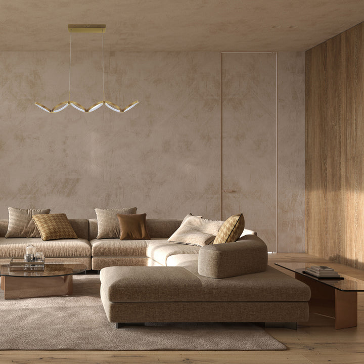 Dainolite Canada - PHO-4050LEDHP-AGB - LED Pendant - Philo - Aged Brass