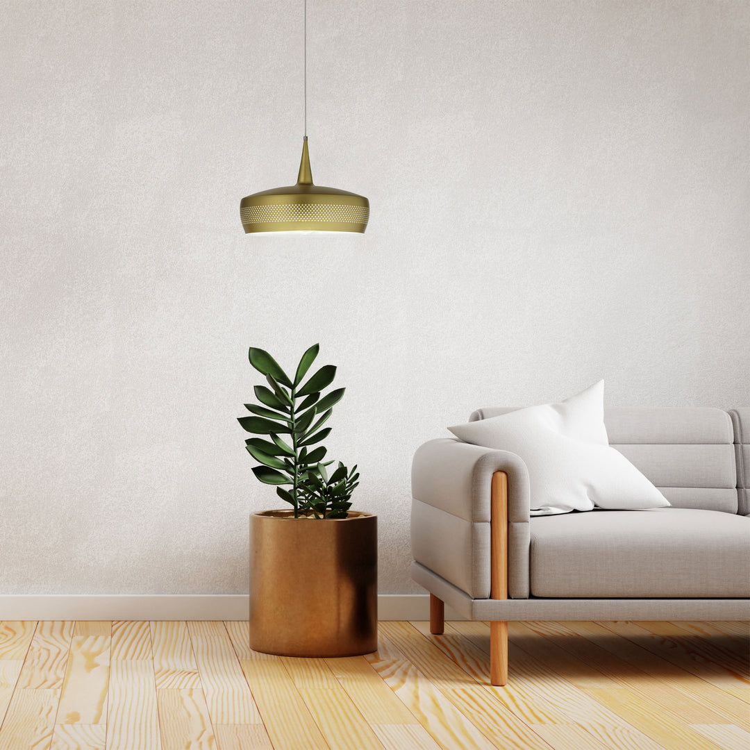 Dainolite Canada - PXE-161P-AGB - One Light Pendant - Pixie - Aged Brass