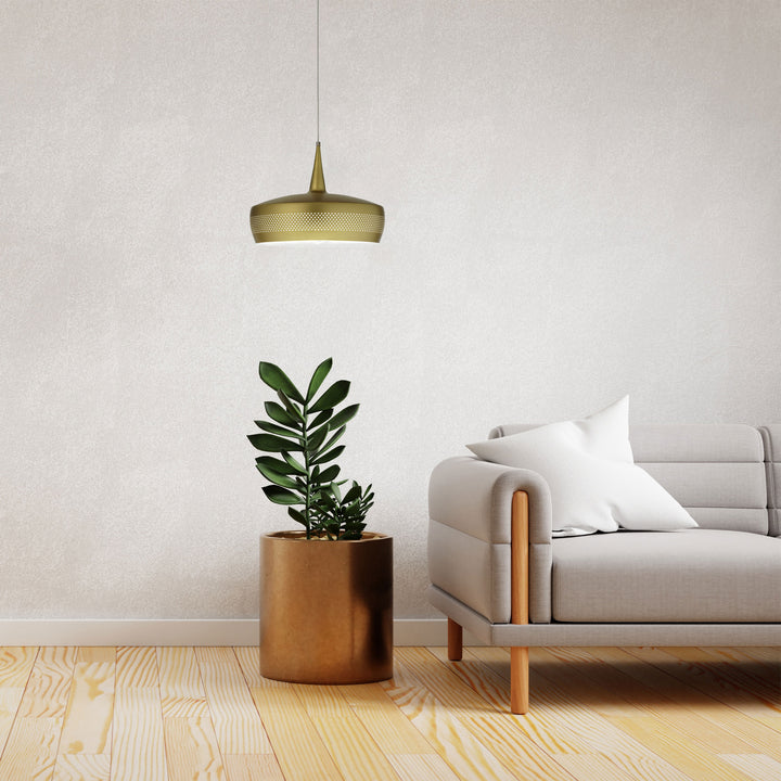 Dainolite Canada - PXE-161P-AGB - One Light Pendant - Pixie - Aged Brass