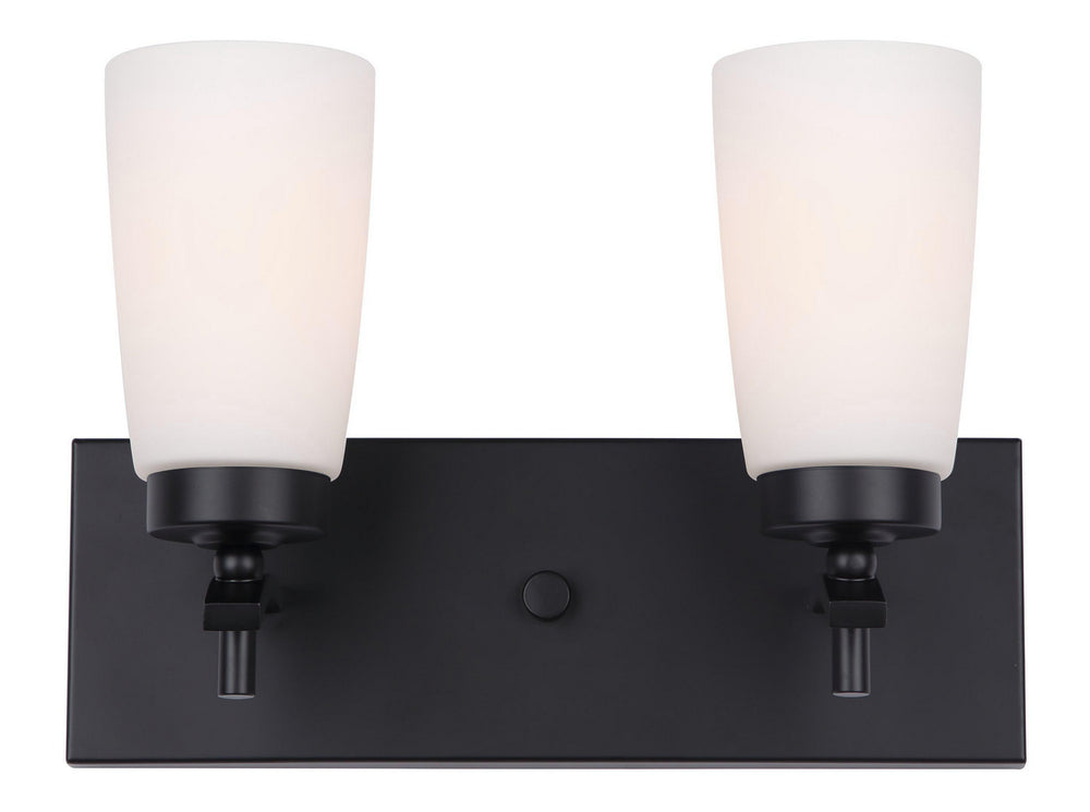 Canarm Canada - IVL326A02BK - Two Light Vanity - Portia - Matte Black