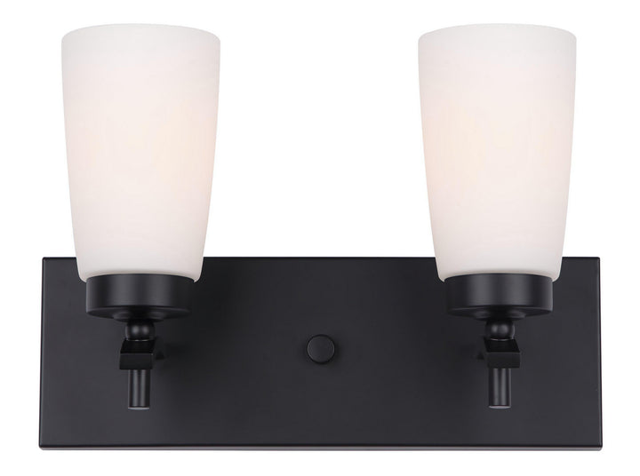 Canarm Canada - IVL326A02BK - Two Light Vanity - Portia - Matte Black