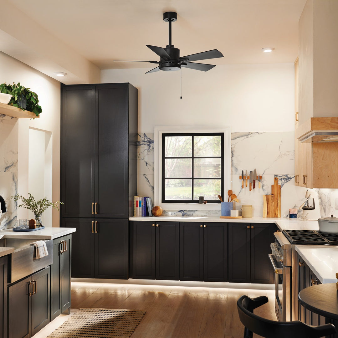 Kichler Canada - 330241SBK - 42"Ceiling Fan - Lucian II - Satin Black