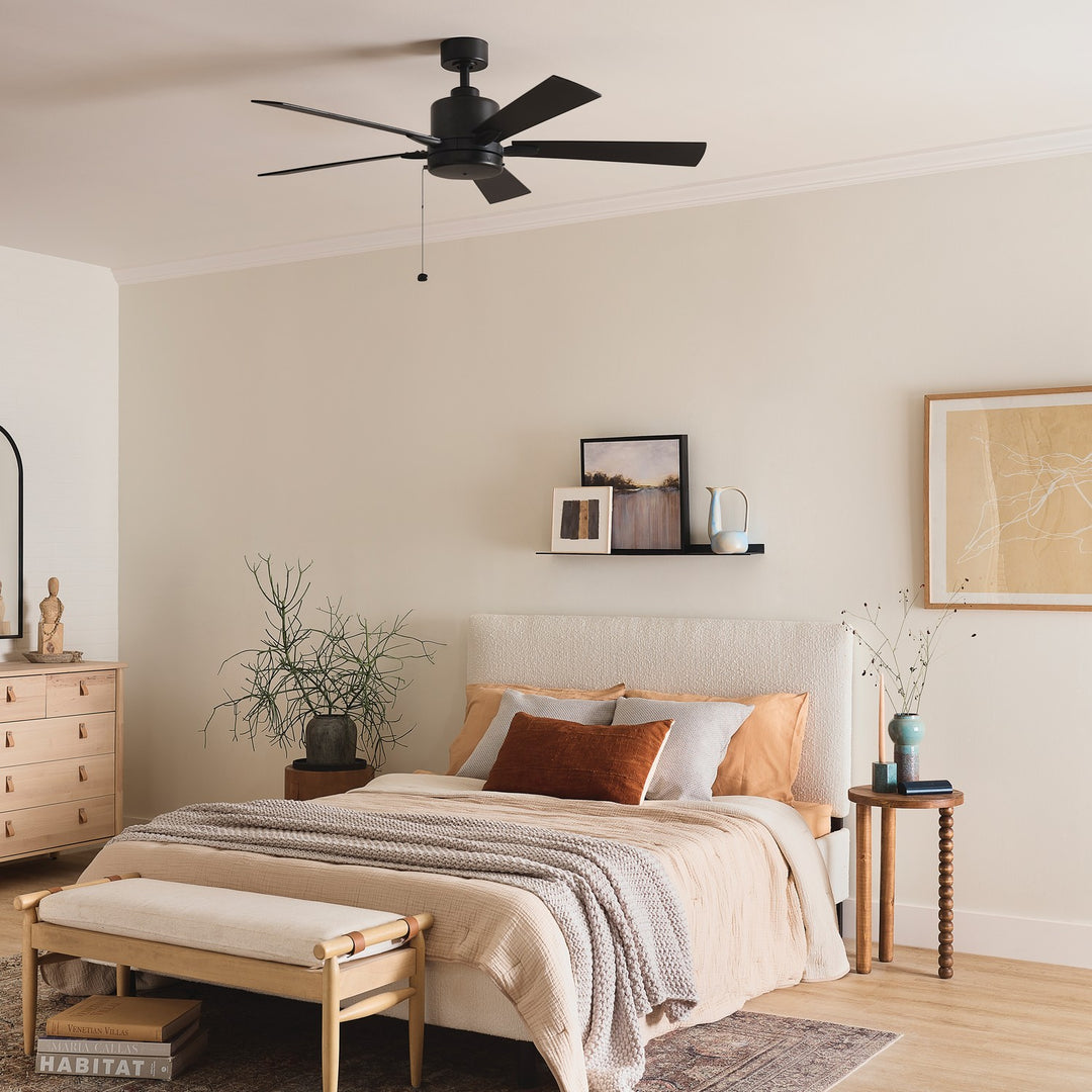 Kichler Canada - 330242SBK - 52"Ceiling Fan - Lucian Ii - Satin Black