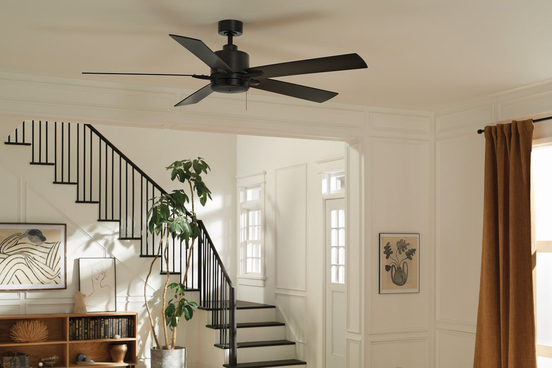 Kichler Canada - 330243SBK - 60"Ceiling Fan - Lucian II - Satin Black