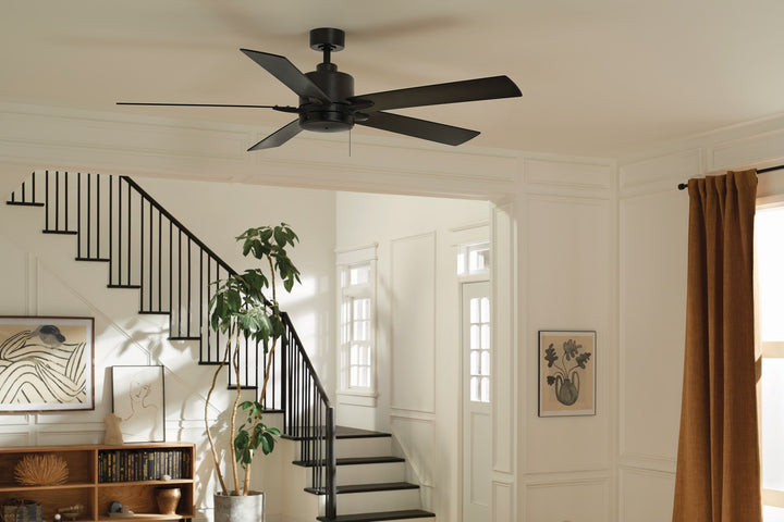 Kichler Canada - 330243SBK - 60"Ceiling Fan - Lucian II - Satin Black