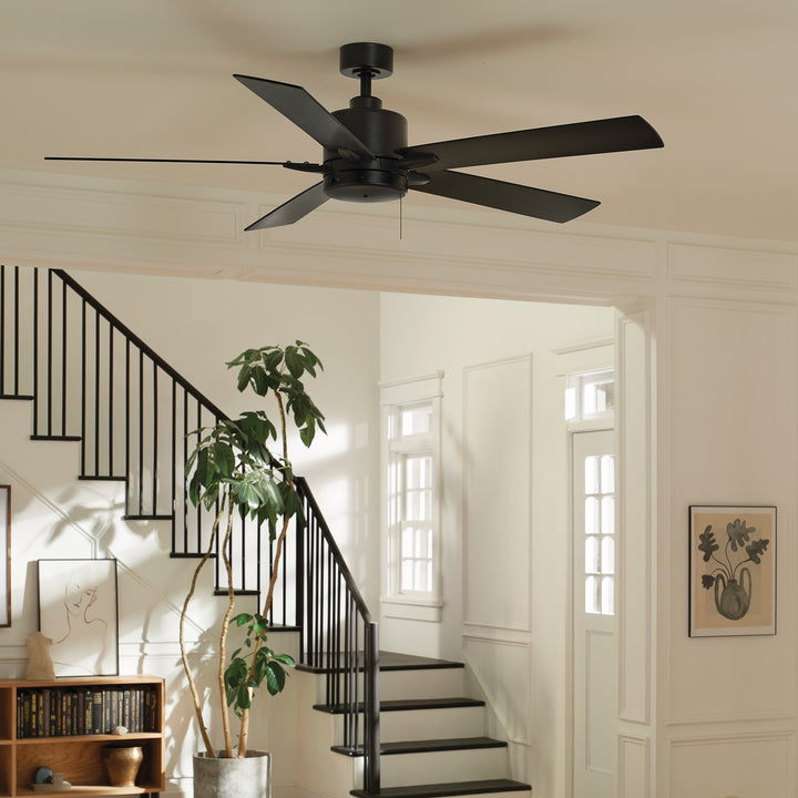 Kichler Canada - 330243SBK - 60"Ceiling Fan - Lucian II - Satin Black