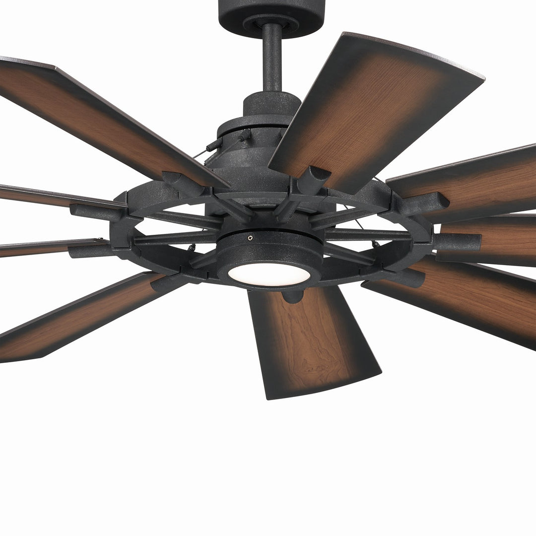 Kichler Canada - 300260DBK - 60"Ceiling Fan - Gentry - Distressed Black