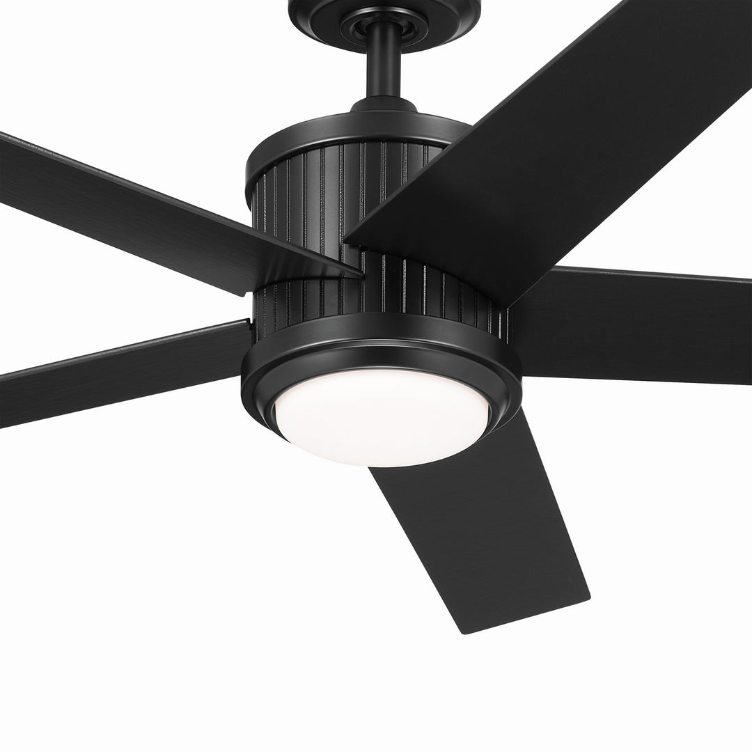 Kichler Canada - 300048SBK - 48"Ceiling Fan - Brahm - Satin Black