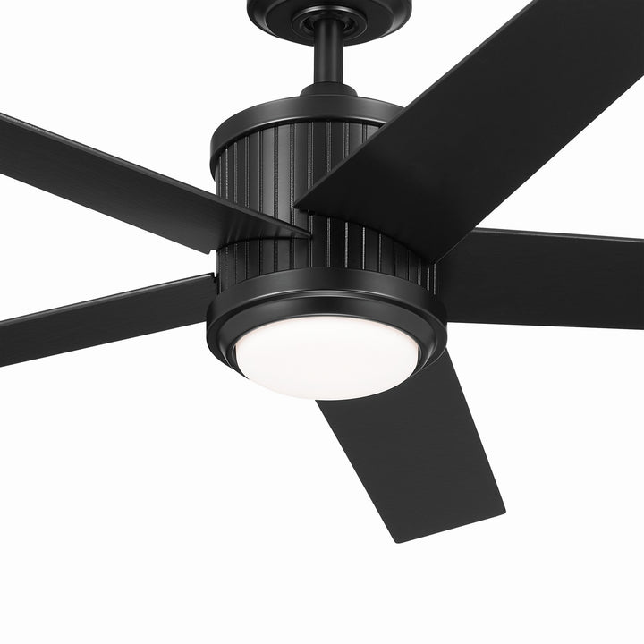 Kichler Canada - 300048SBK - 48"Ceiling Fan - Brahm - Satin Black