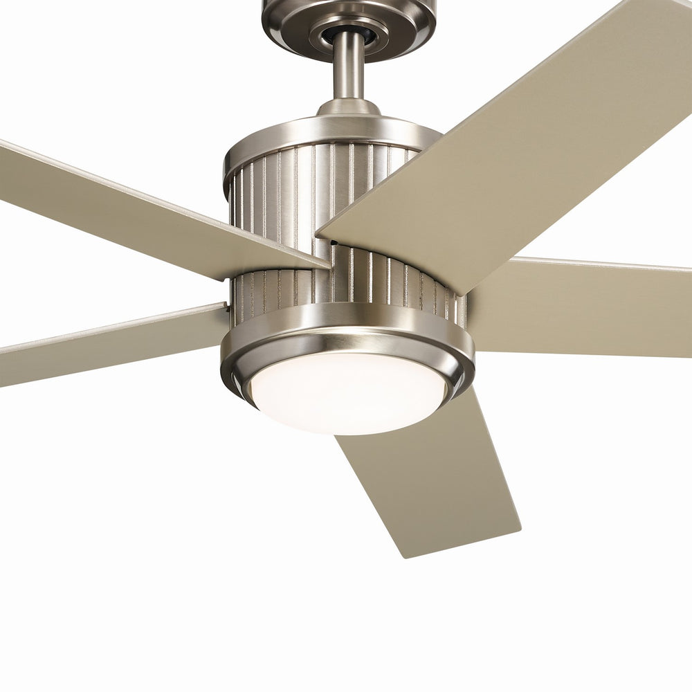 Kichler Canada - 300048BSS - 48"Ceiling Fan - Brahm - Brushed Stainless Steel