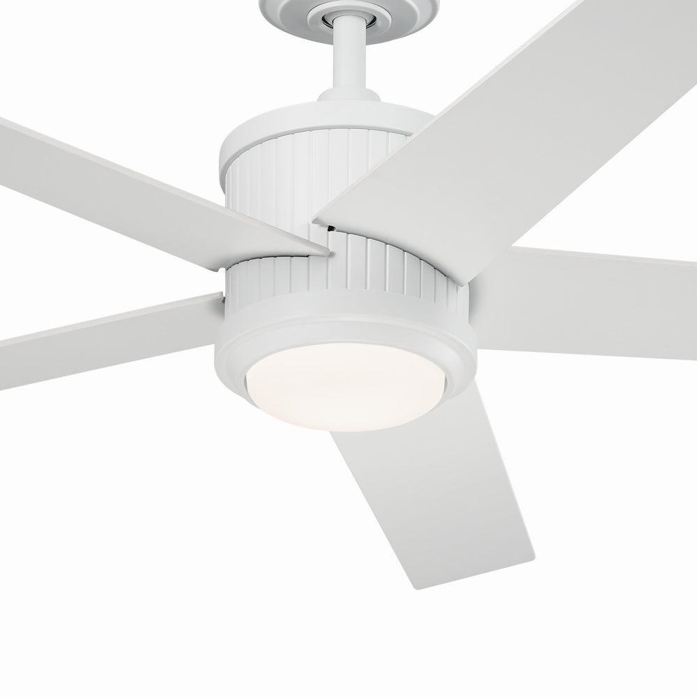 Kichler Canada - 300048MWH - 48"Ceiling Fan - Brahm - Matte White