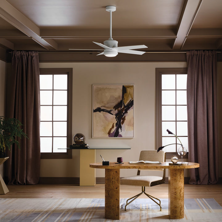Kichler Canada - 300048MWH - 48"Ceiling Fan - Brahm - Matte White