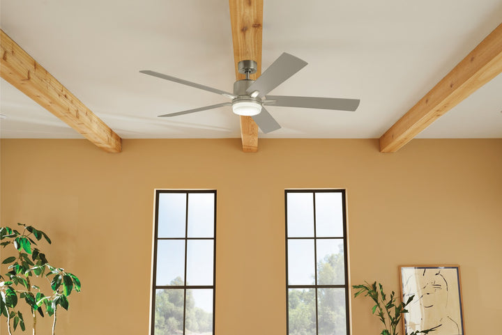 Kichler Canada - 330060NI - 60"Ceiling Fan - Lucian Elite XL - Brushed Nickel