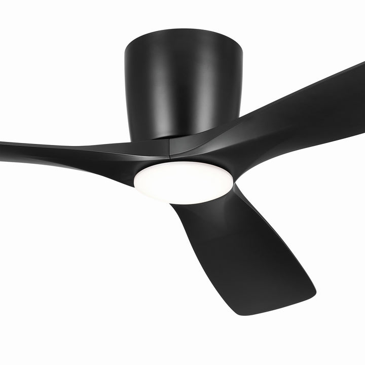 Kichler Canada - 300154SBK - 54"Ceiling Fan - Volos - Satin Black