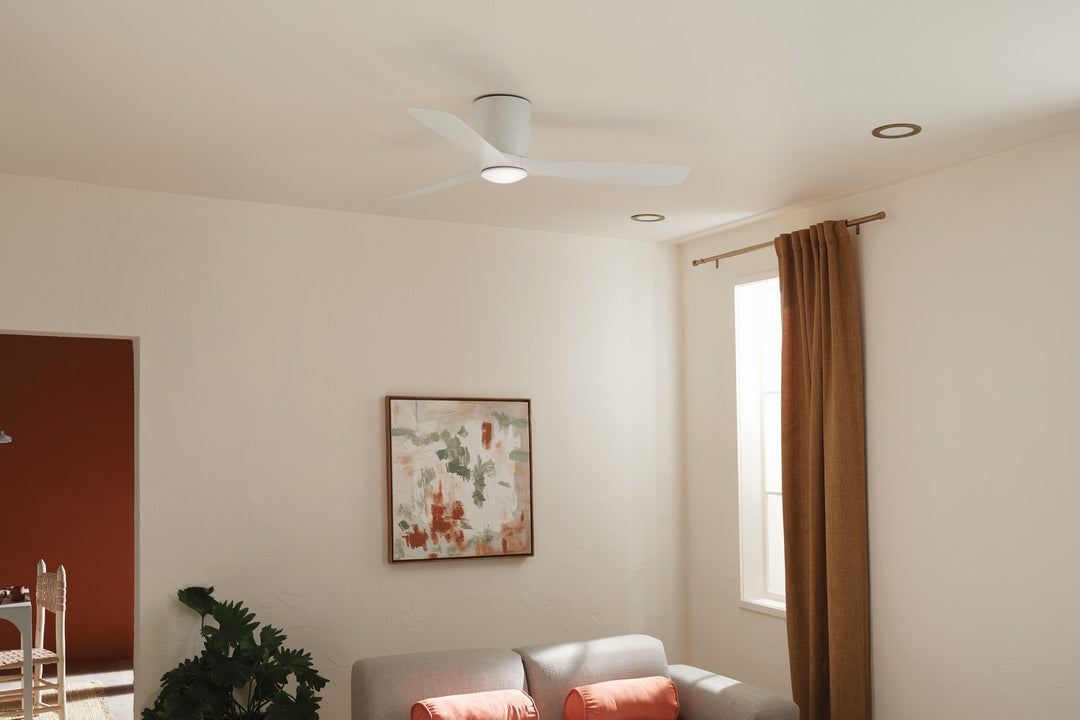 Kichler Canada - 300154MWH - 54"Ceiling Fan - Volos - Matte White