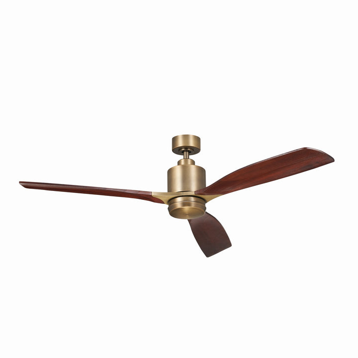 Kichler Canada - 300075NBR - 60"Ceiling Fan - Ridley II - Brushed Natural Brass