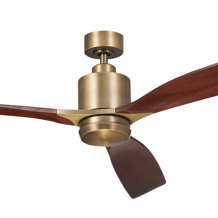 Kichler Canada - 300075NBR - 60"Ceiling Fan - Ridley II - Brushed Natural Brass