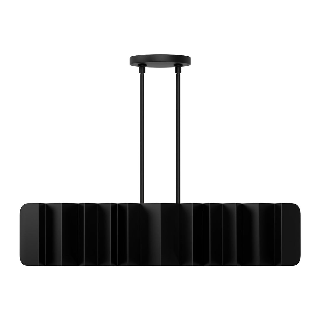 Kuzco Canada - LP58042-BK/GD - Six Light Linear Pendant - Akira - Black/Gold