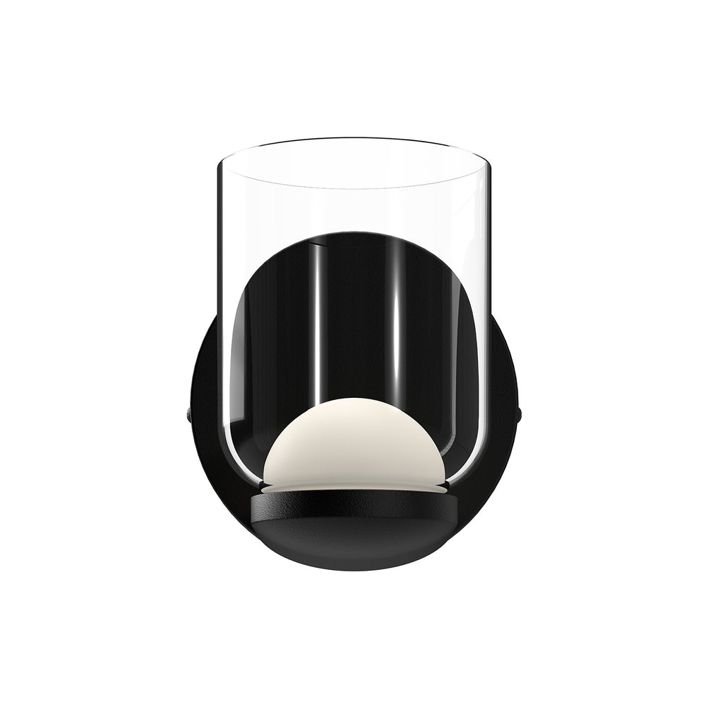 Kuzco Canada - WS52505-BK/CL - LED Wall Sconce - Cedar - Black/Clear