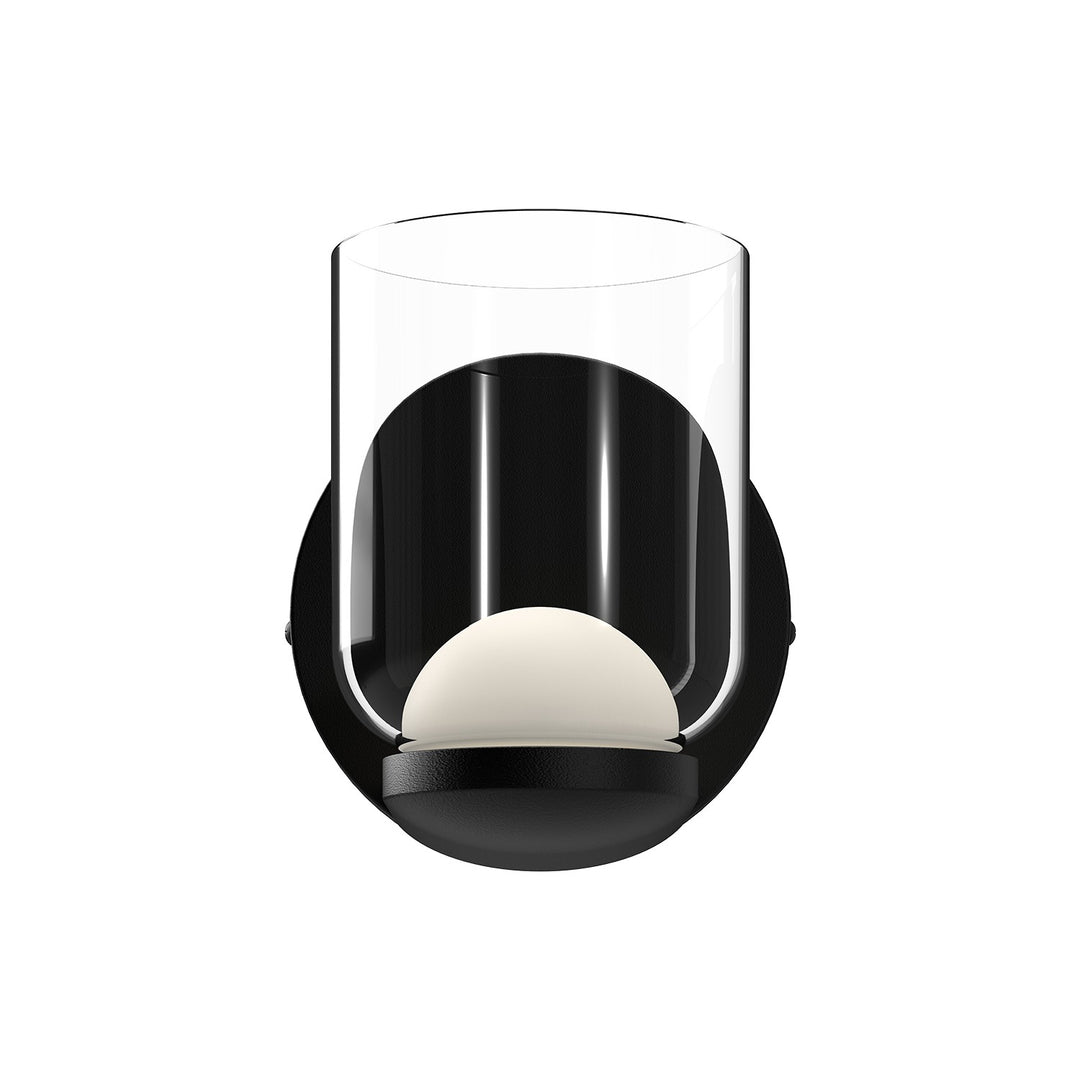 Kuzco Canada - WS52505-BK/CL - LED Wall Sconce - Cedar - Black/Clear