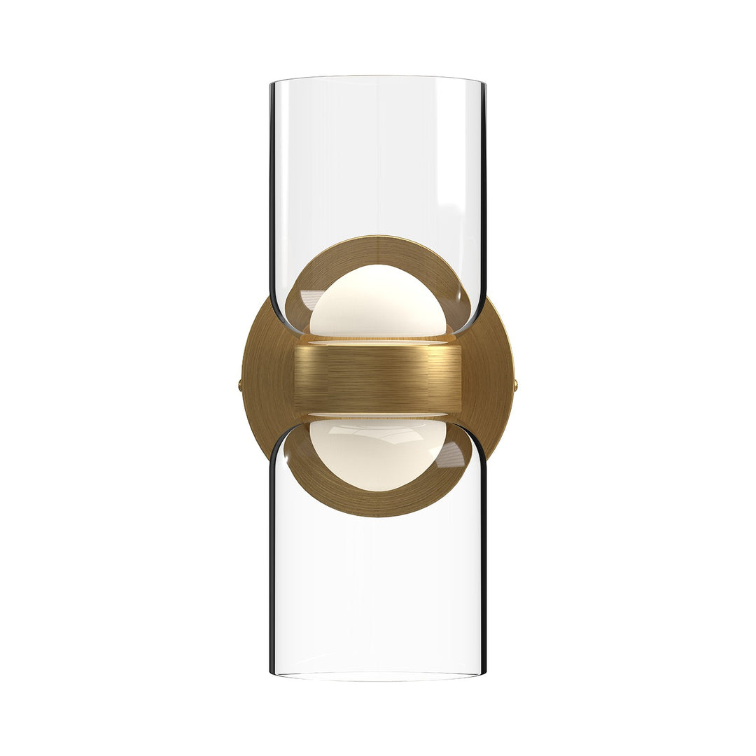 Kuzco Canada - WS52511-BG/CL - LED Wall Sconce - Cedar - Brushed Gold/Clear