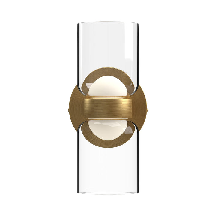 Kuzco Canada - WS52511-BG/CL - LED Wall Sconce - Cedar - Brushed Gold/Clear
