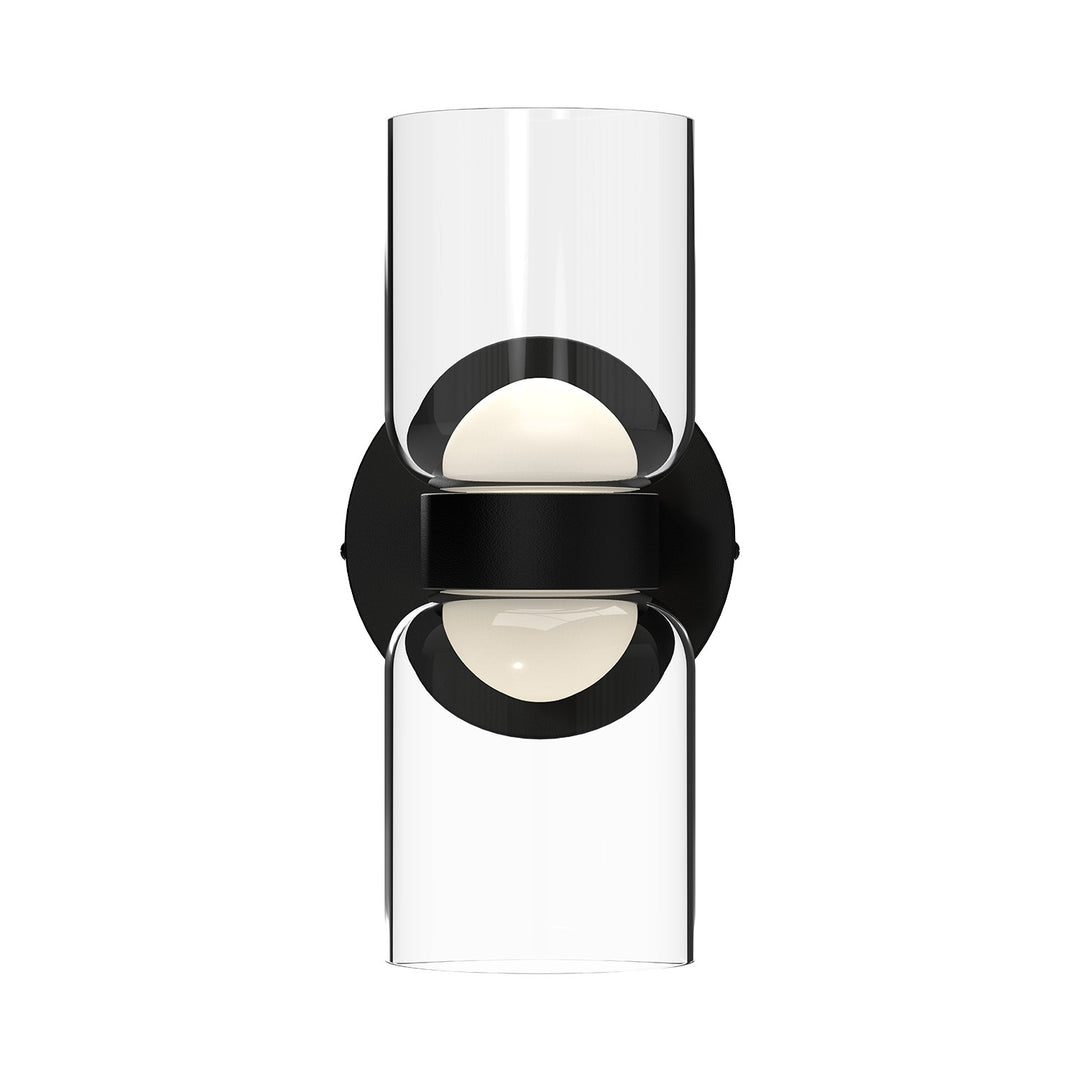 Kuzco Canada - WS52511-BK/CL - LED Wall Sconce - Cedar - Black/Clear