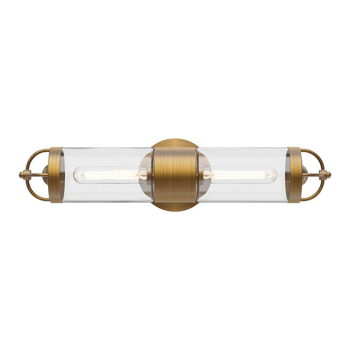 Alora Canada - WV461102AG - Two Light Wall Sconce - Lancaster - Aged Gold