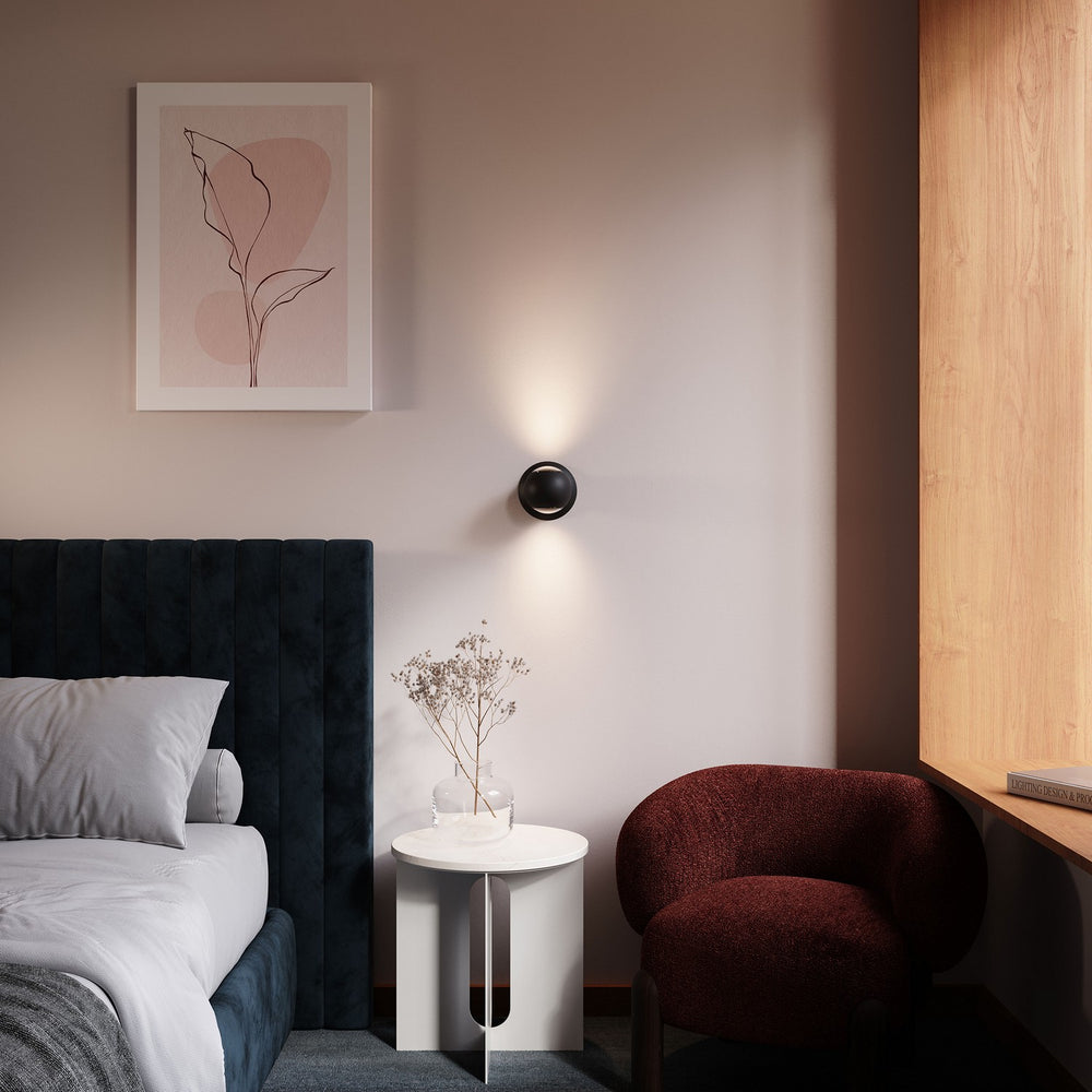 Sonneman - 7502.97 - LED Wall Sconce - Hemisphere - Textured Black