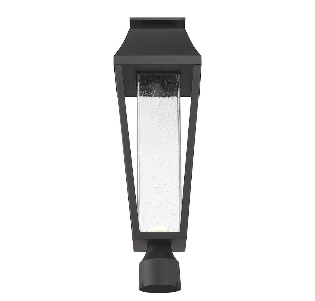Brookline LED Outdoor Post Lantern in Matte Black Savoy House