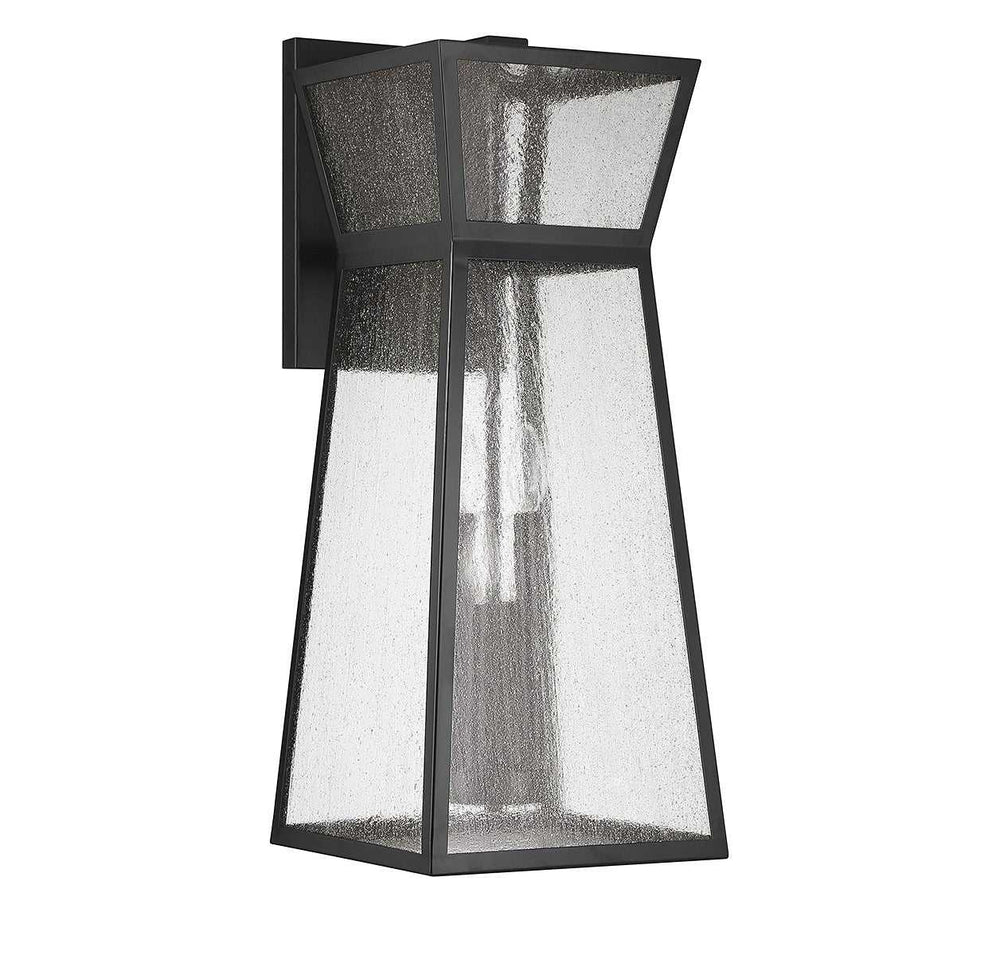 Millford Four Light Outdoor Wall Lantern in Matte Black Savoy House