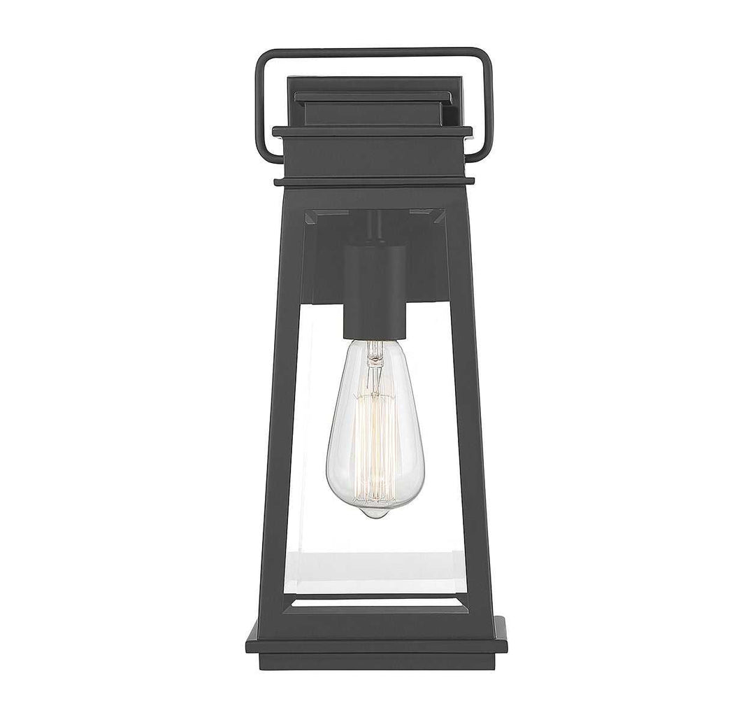 Savoy House - 5-812-BK - One Light Outdoor Wall Lantern - Boone - Matte Black