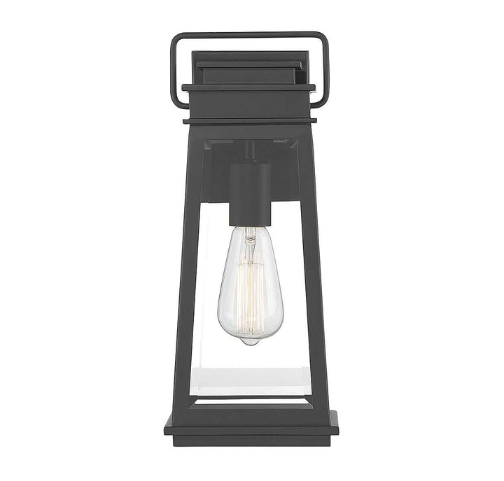 Savoy House - 5-812-BK - One Light Outdoor Wall Lantern - Boone - Matte Black