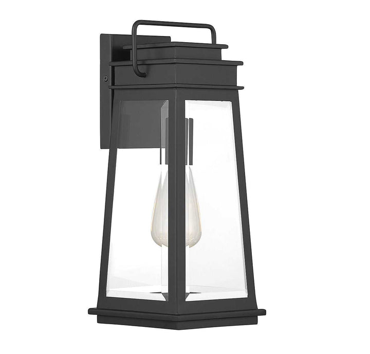 Savoy House - 5-812-BK - One Light Outdoor Wall Lantern - Boone - Matte Black