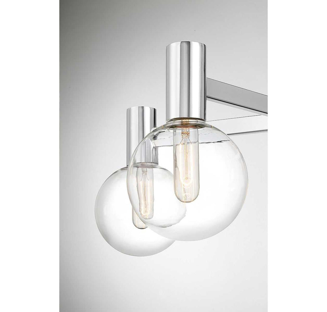 Wright Five Light Chandelier in Chrome Savoy House