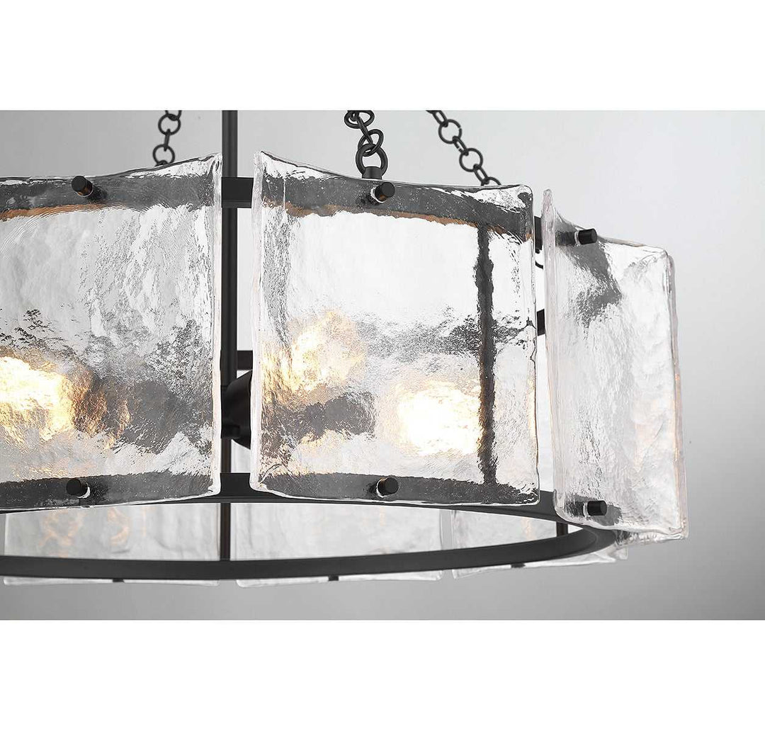 Savoy House - 1-8200-5-89 - Five Light Pendant - Genry - Matte Black