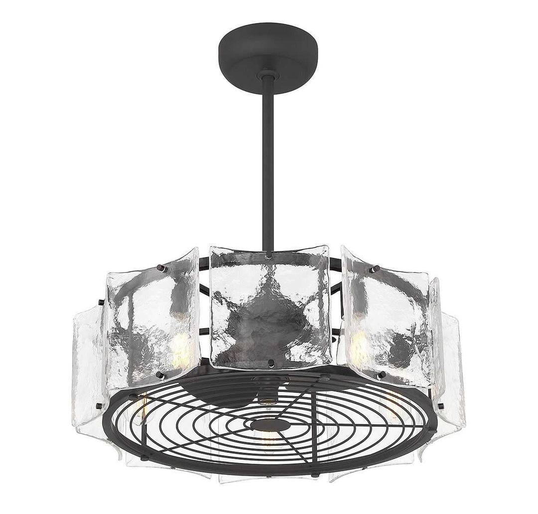Genry LED Fan D'Lier in Matte Black Savoy House