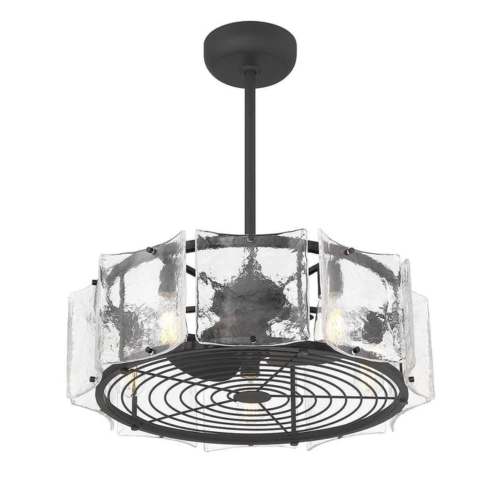 Genry LED Fan D'Lier in Matte Black Savoy House