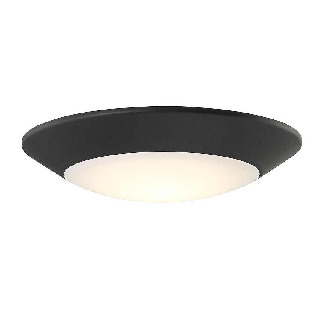 LED Disc Light in Black Savoy House
