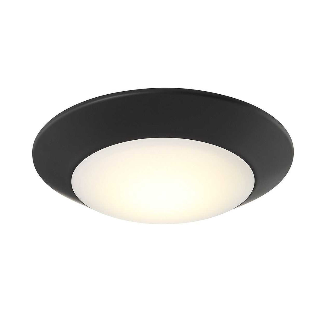 LED Disc Light in Black Savoy House