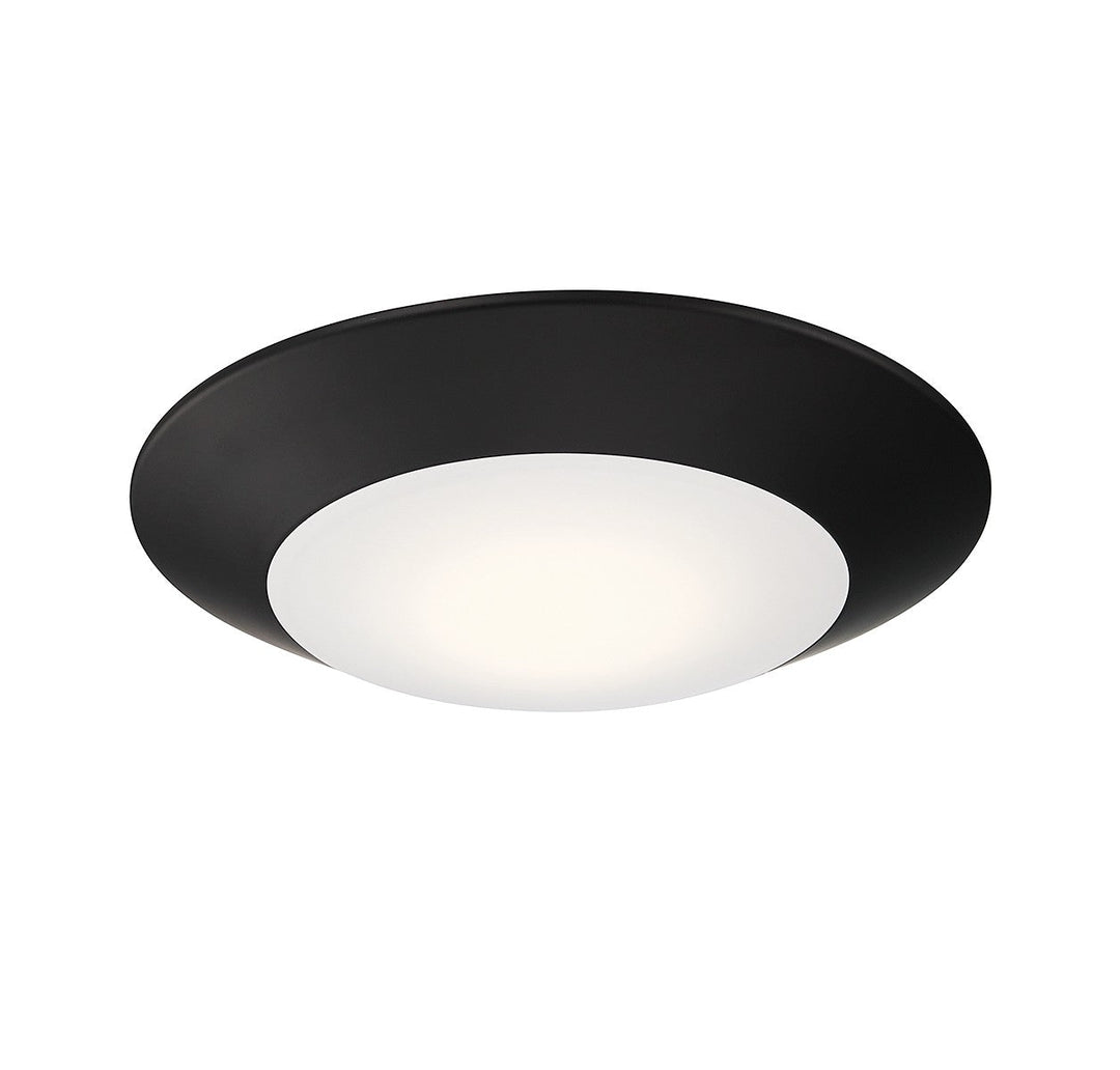 LED Disc Light in Black Savoy House